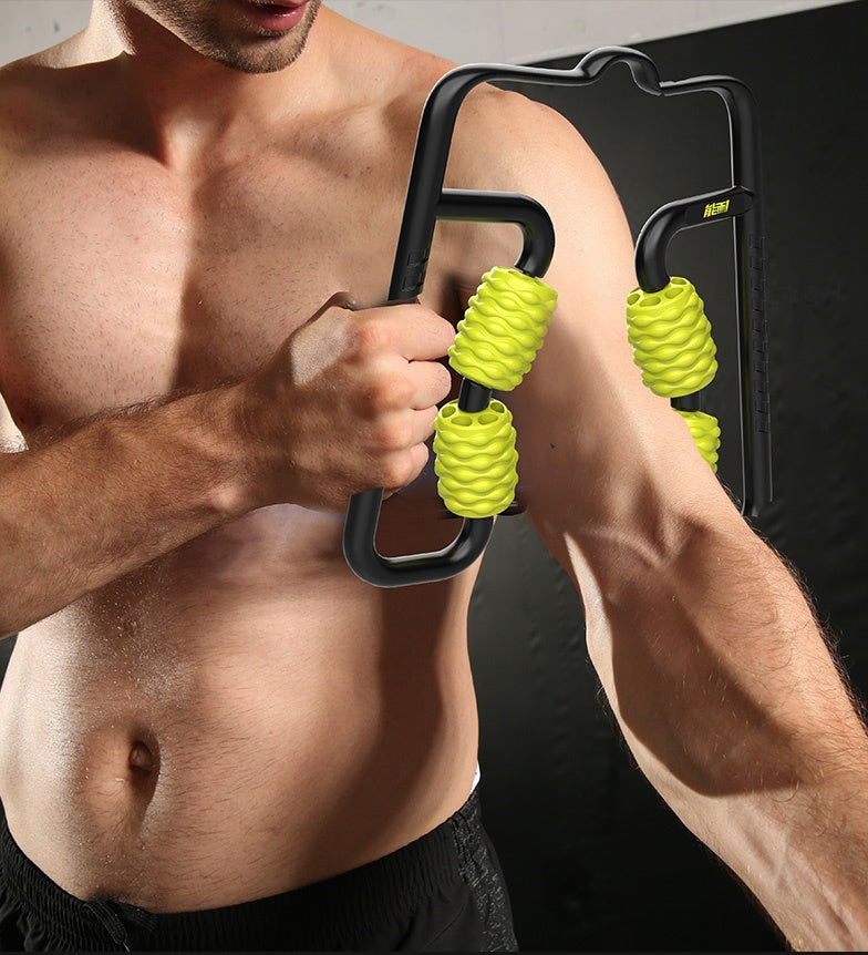 Foam shaft muscle relaxer mace