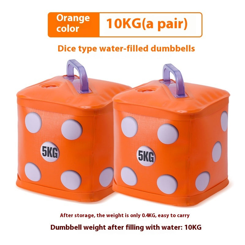 Fitness Dumbbell 7kg10kg A Pair Of Portable Water