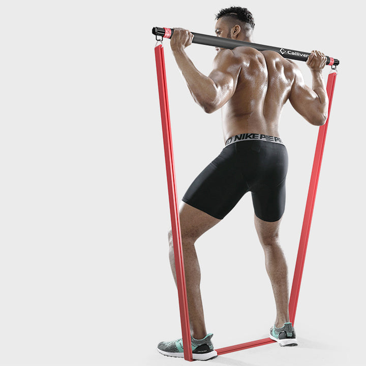 Resistance Band Fitness Push-pull Bar