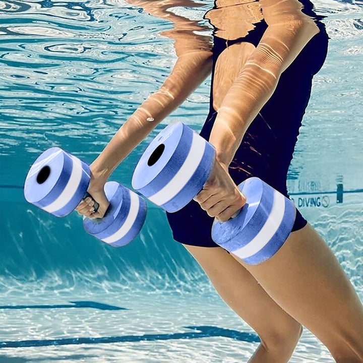 2Pcs Water Aerobics Dumbbells Swimming Training