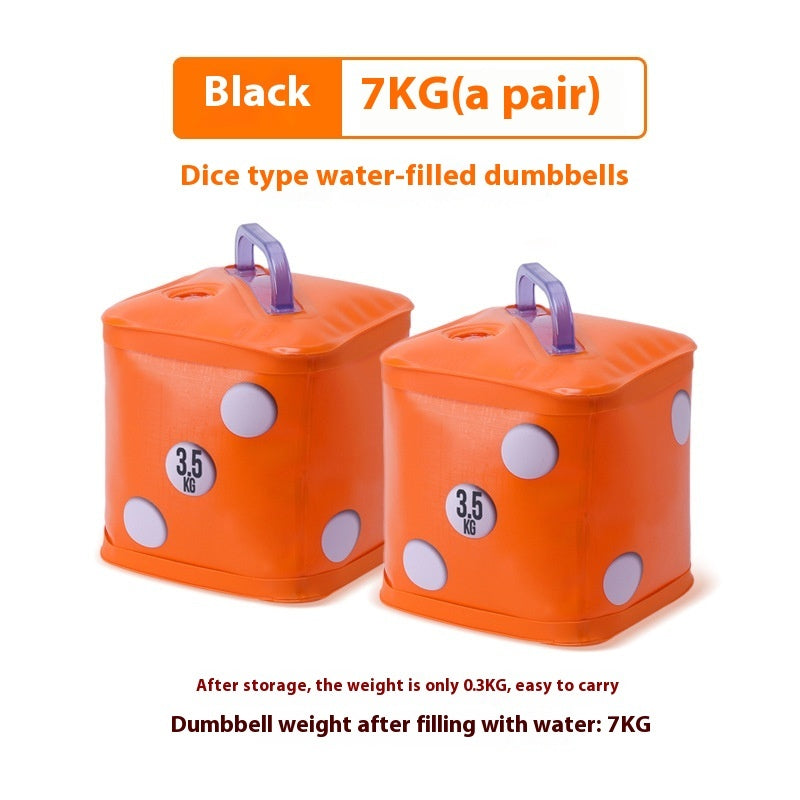 Fitness Dumbbell 7kg10kg A Pair Of Portable Water