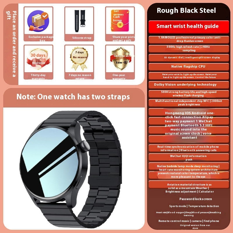 Smart Watch Bluetooth Calling Heart Rate